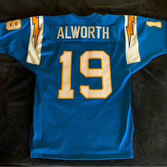 Mitchell Ness Lance Alworth Chargers Throwback Jersey